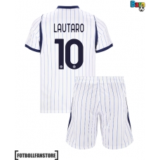 Inter Milan Lautaro Martinez #10 Barnkläder Borta matchtröja till baby 2026-27 Kortärmad (+ Korta byxor) Billigt
